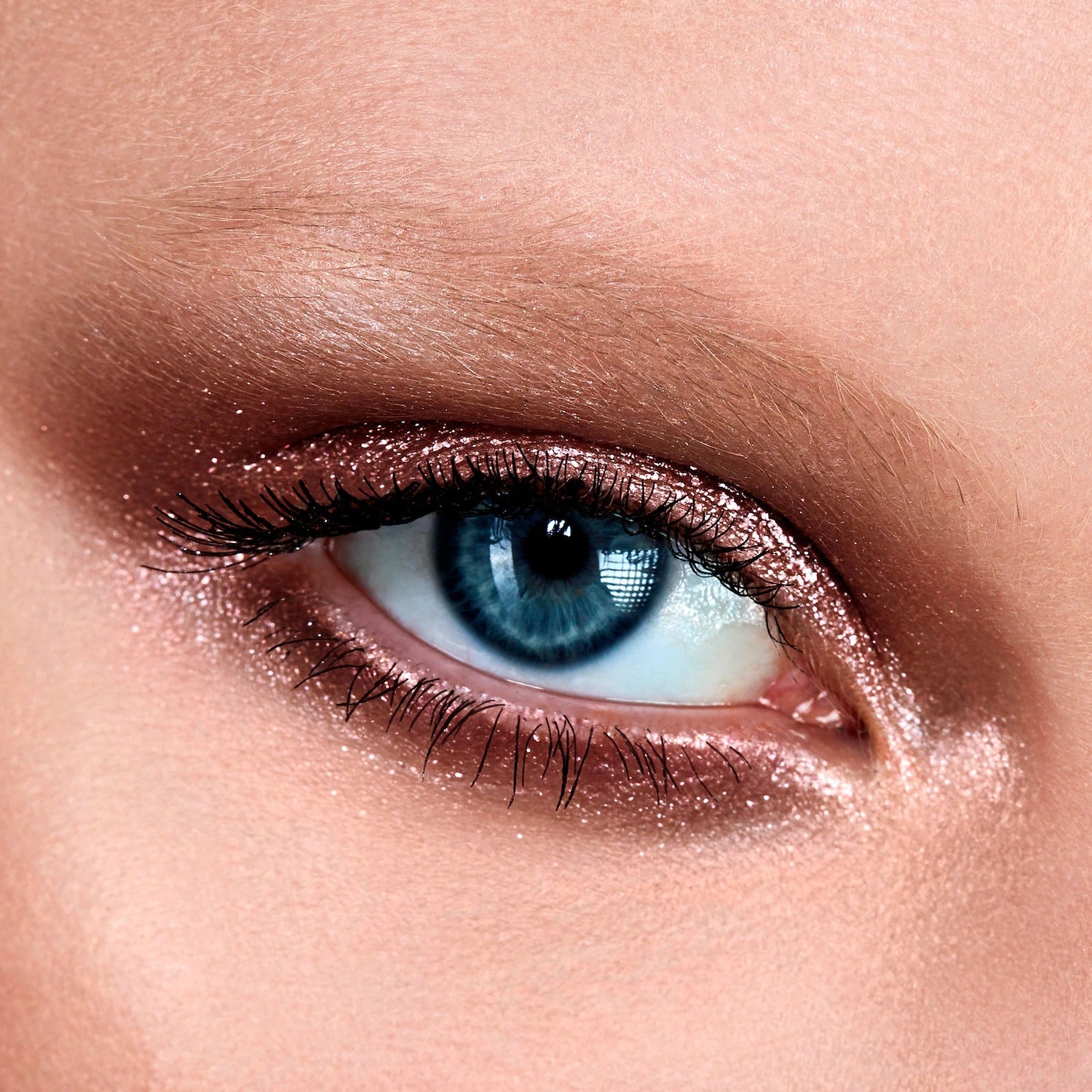 Phấn Mắt HOURGLASS Scattered Light Glitter Eyeshadow #Ray - Deep Champagne-Kallos