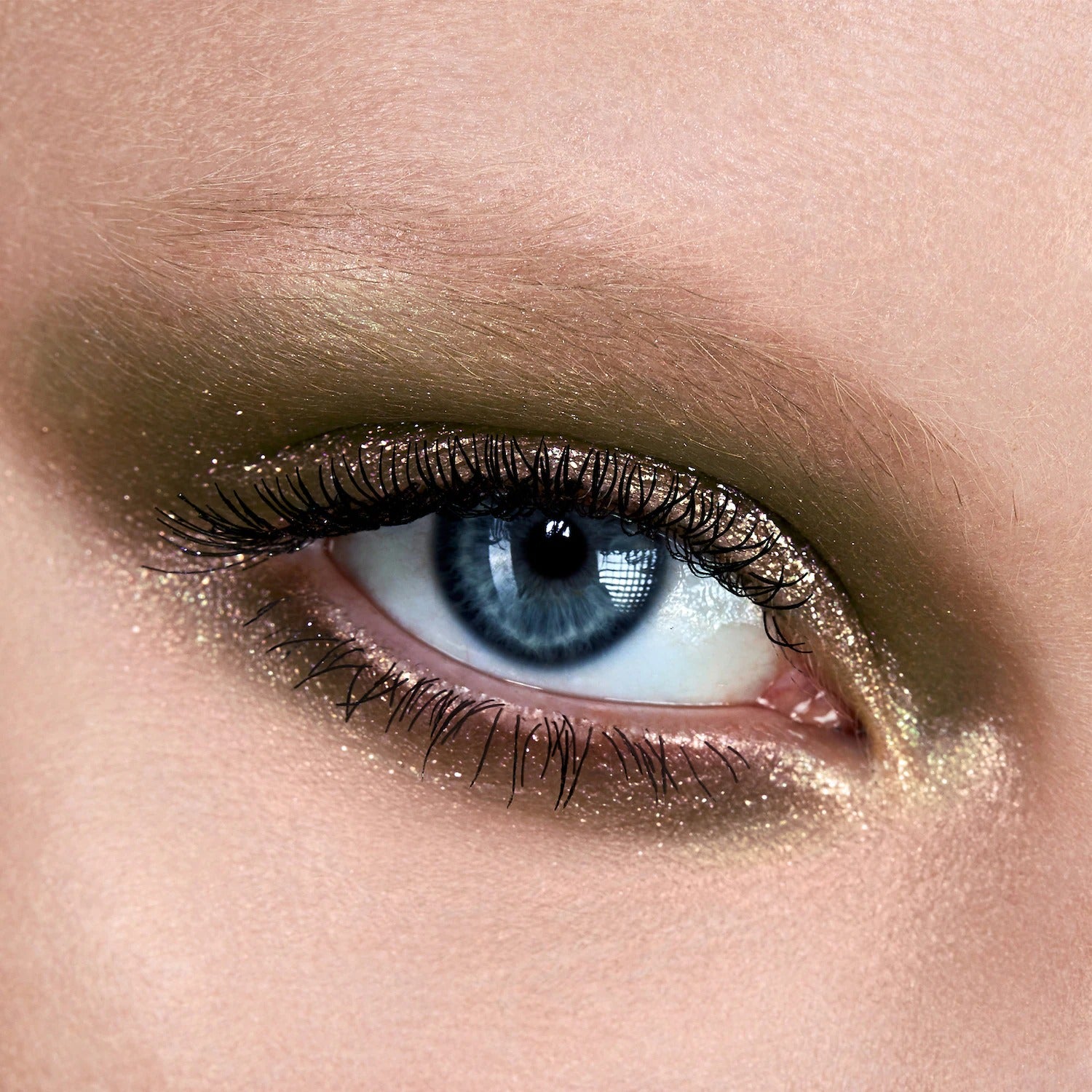 Phấn Mắt HOURGLASS Scattered Light Glitter Eyeshadow #Vivid - Olive-Kallos