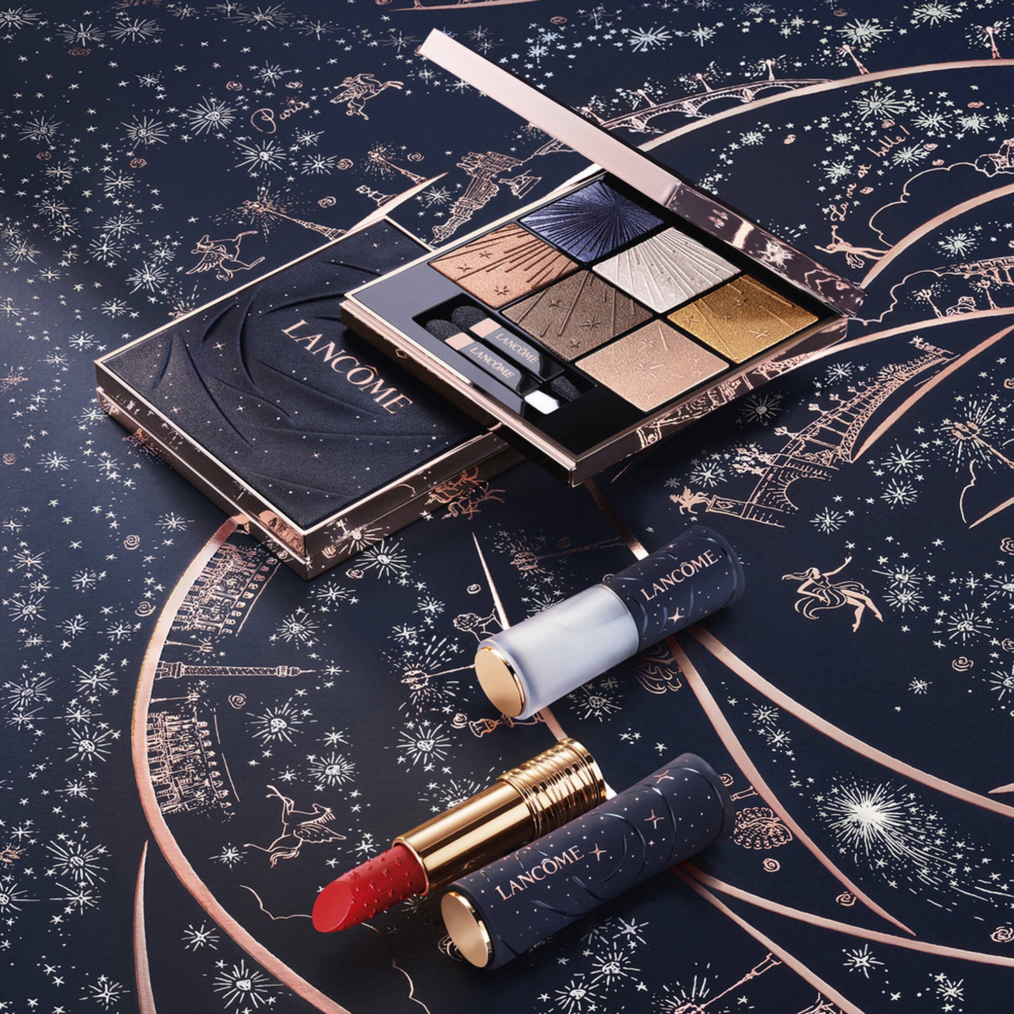 Phấn Mắt LANCÔME Celestial Rose Palette Holiday 2024 - Kallos Vietnam