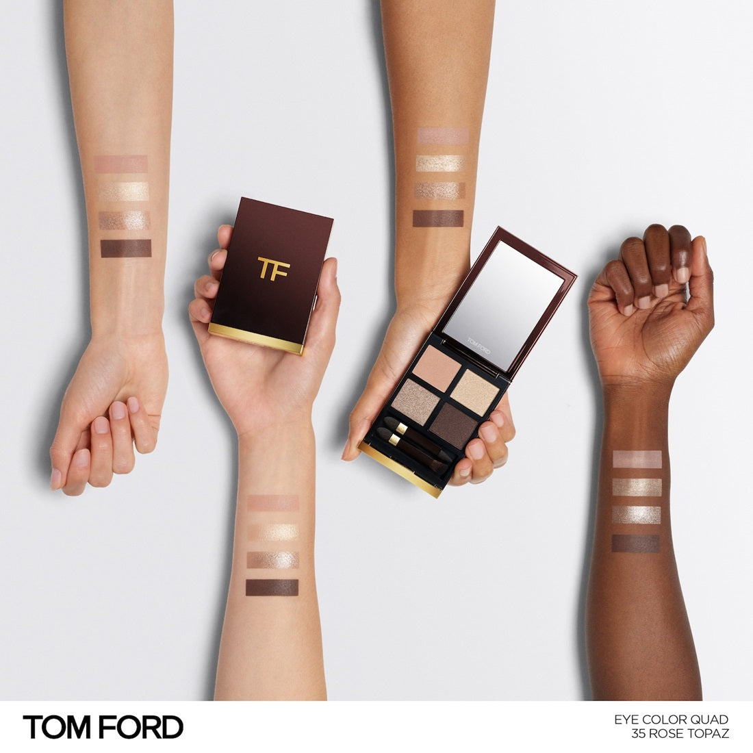 Phấn Mắt TOM FORD Eye Color Quad Crème #35 Rose Topaz - Kallos Vietnam