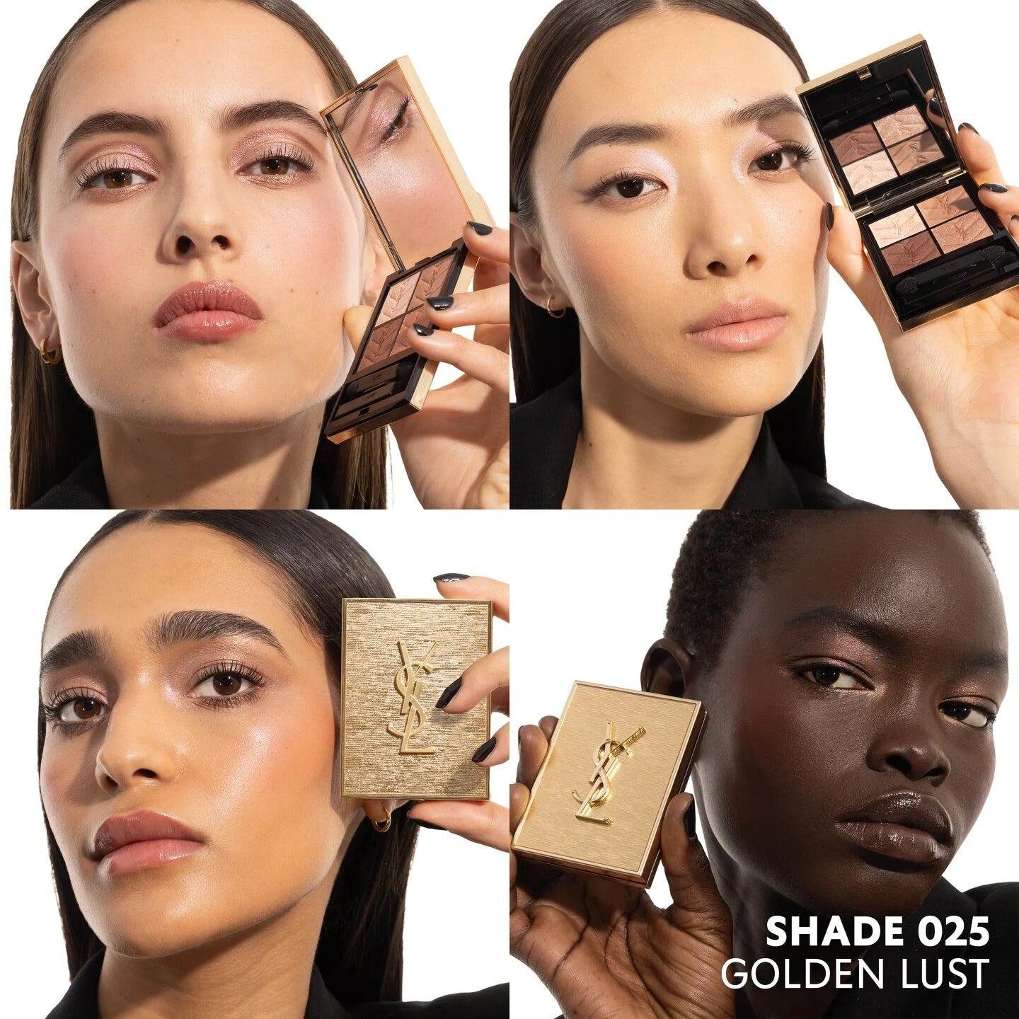 Phấn Mắt YSL Couture Mini Clutch Eyeshadow Holiday #25 Golden Lust-Kallos