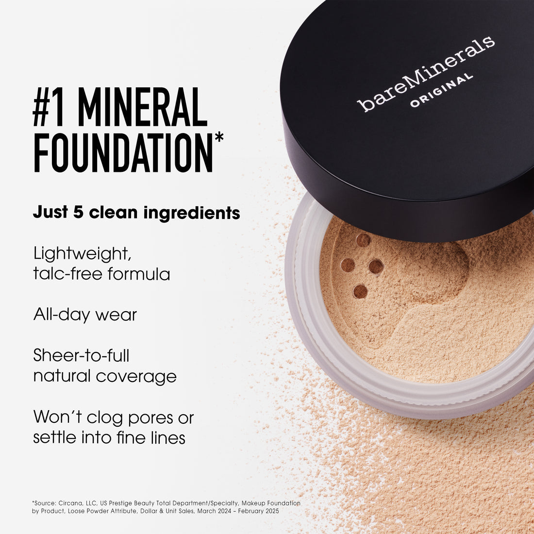 Phấn Nền bareMinerals ORIGINAL Loose Powder Foundation #Fair 01