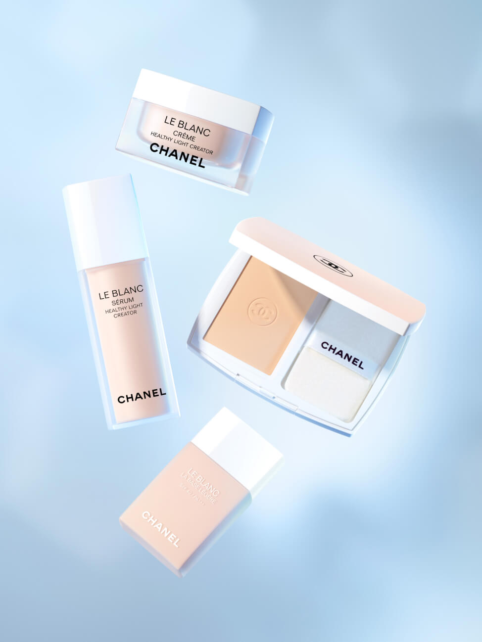Phấn Nền CHANEL Le Blanc Brightening Compact Foundation #BR12