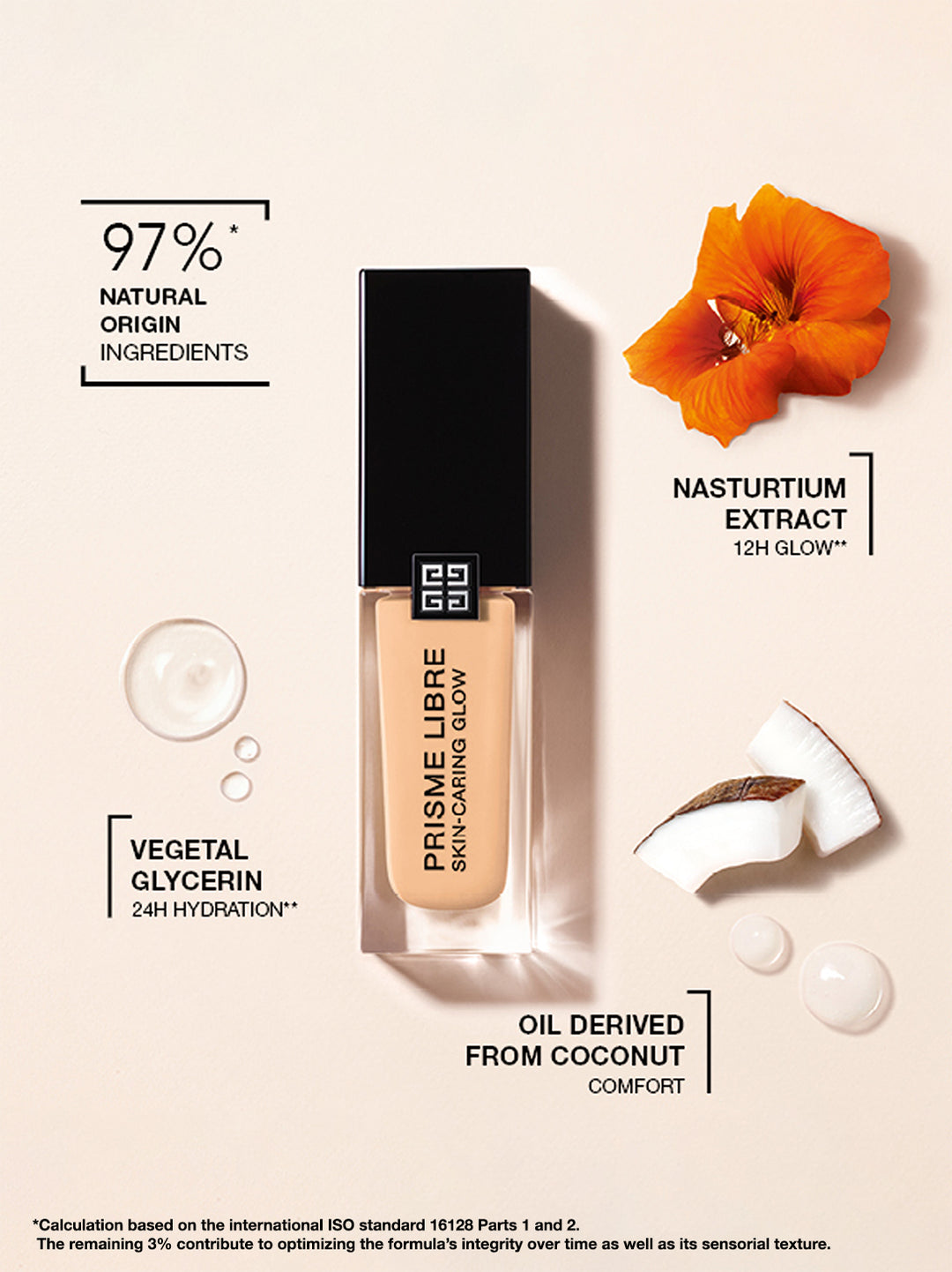 Kem Nền GIVENCHY Prisme Libre Glow Foundation #C105 - Kallos Vietnam