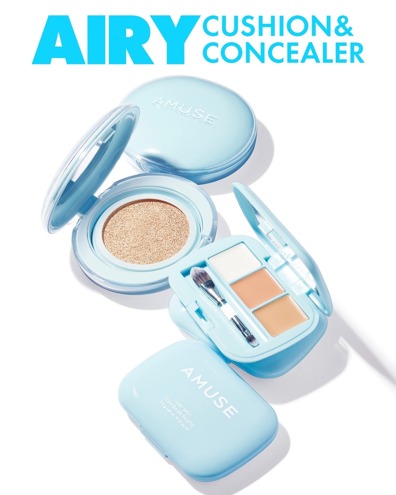 Phấn Nước AMUSE Airy Pore Cover Cushion-Kallos
