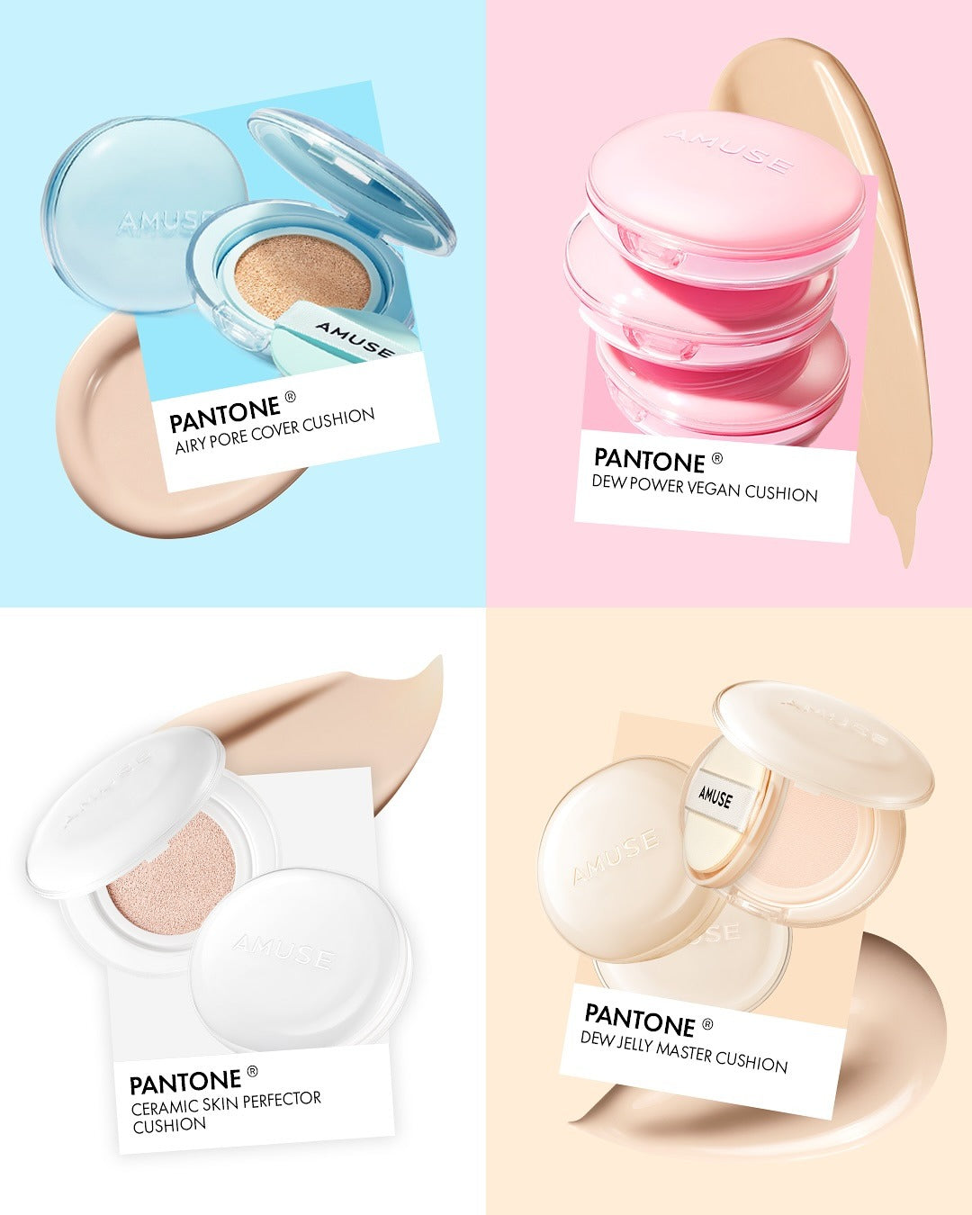 Phấn Nước AMUSE Airy Pore Cover Cushion