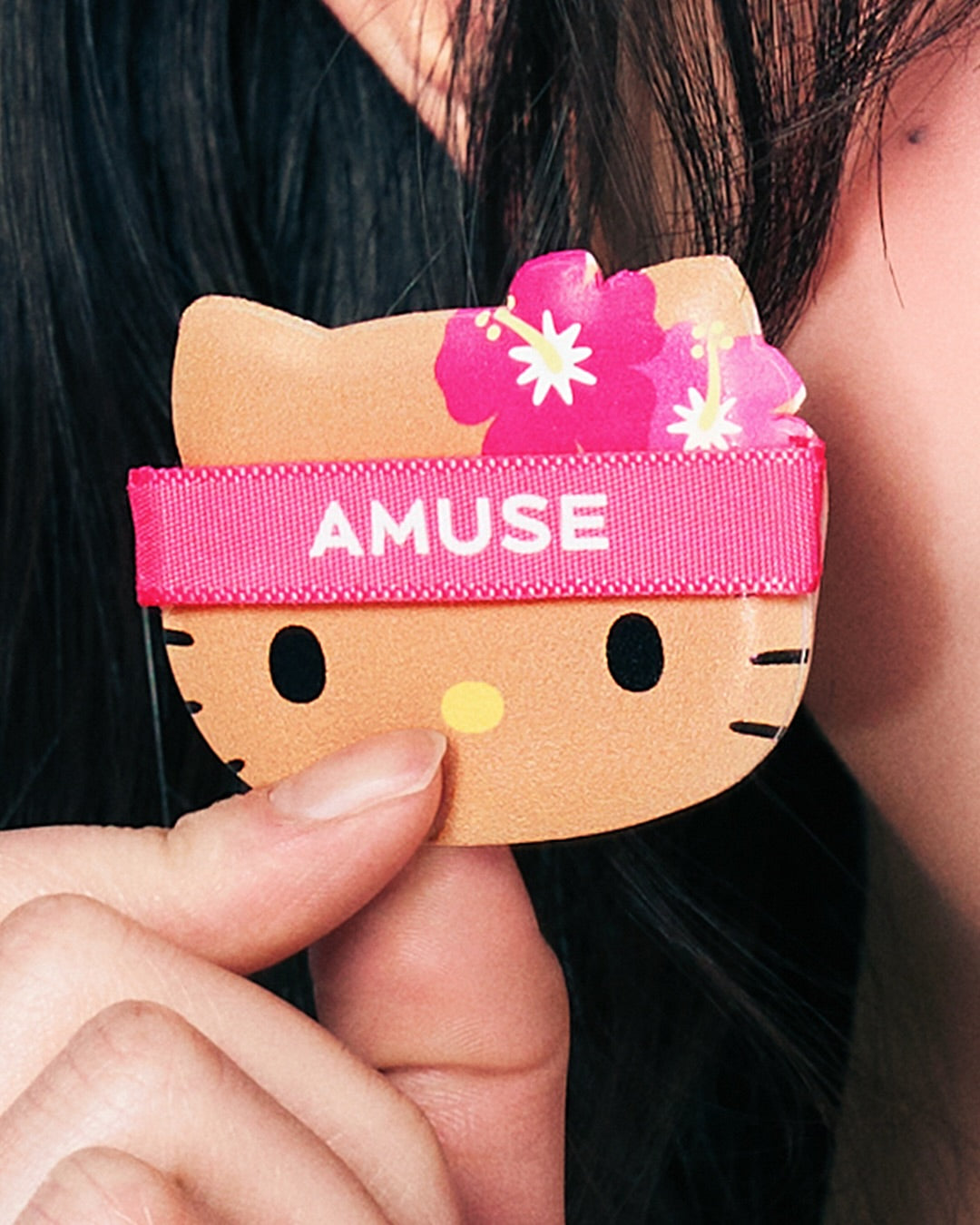 Phấn Nước AMUSE Dew Power Vegan Cushion Tanning Hello Kitty