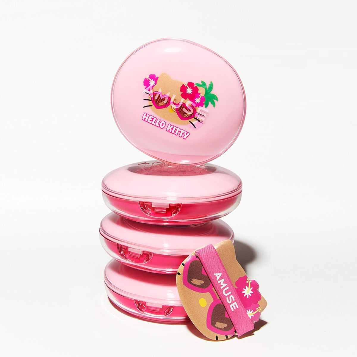 Phấn Nước AMUSE Dew Power Vegan Cushion Tanning Hello Kitty