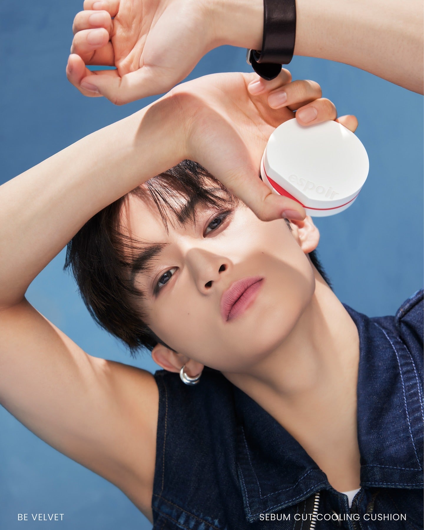 Phấn Nước ESPOIR Be Velvet Sebum Cut Cooling Cushion-Kallos