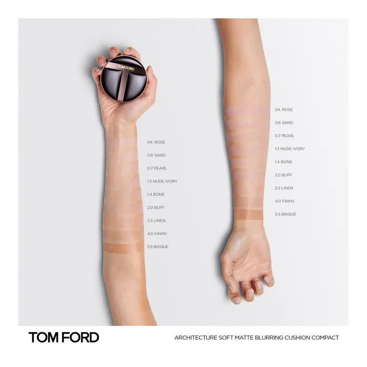 Phấn Nước TOM FORD Architecture Soft Matte Blurring Cushion #2.5 Linen