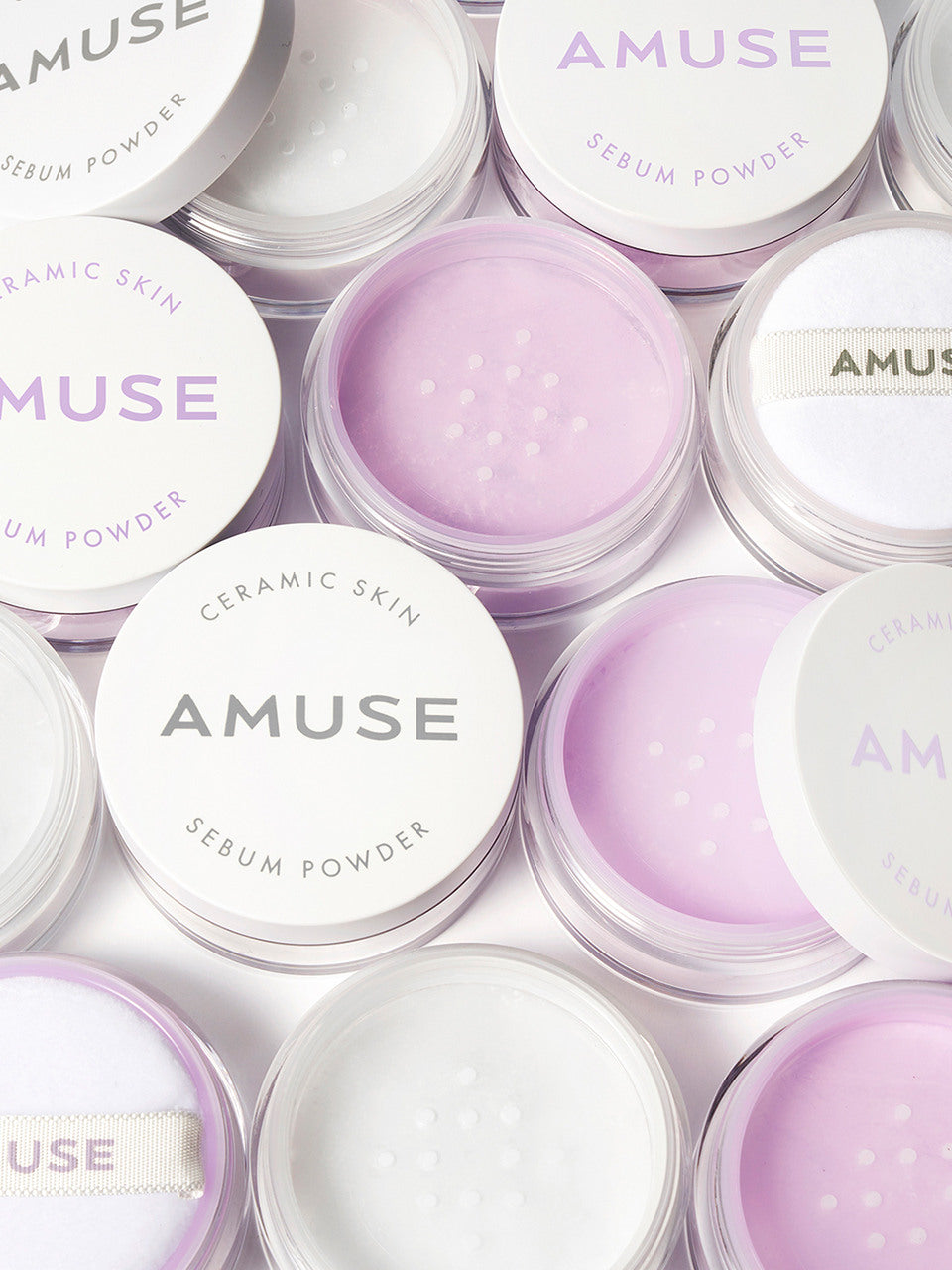 Phấn Phủ AMUSE Ceramic Skin Sebum Powder-Kallos
