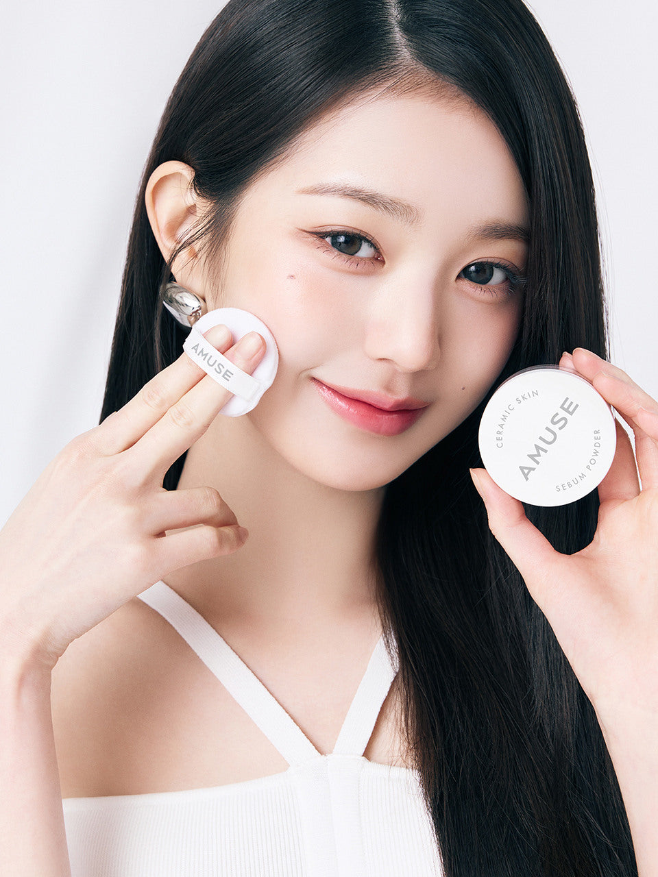 Phấn Phủ AMUSE Ceramic Skin Sebum Powder-Kallos
