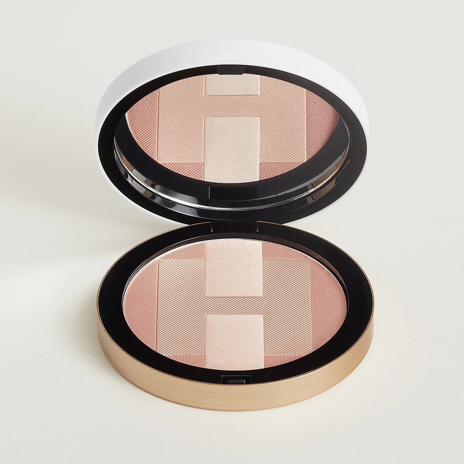 Phấn Phủ HERMÈS Plein Air H Trio Iridescent #01 Rose Atacama - Kallos Vietnam