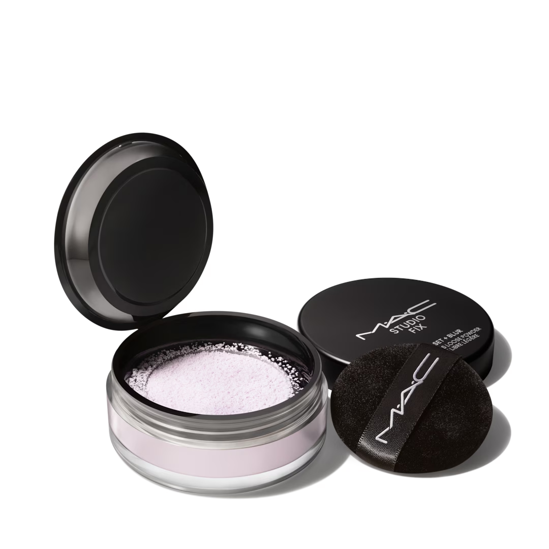 Phấn Phủ MAC Studio Fix Pro Set + Blur Weightless Loose Powder #Lavender