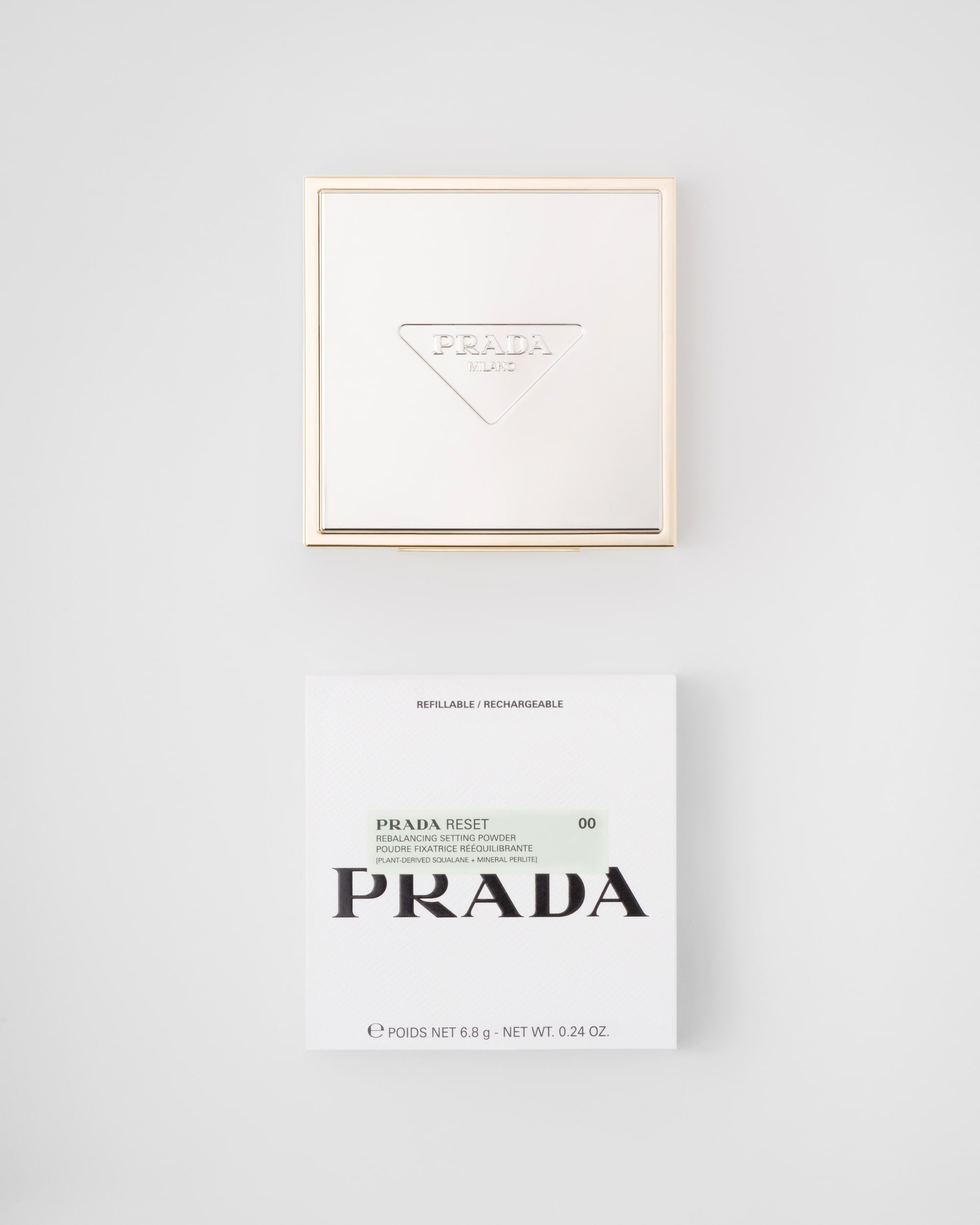 Phấn Phủ PRADA Reset Rebalancing Setting Powder #U000 Universal - Kallos Vietnam
