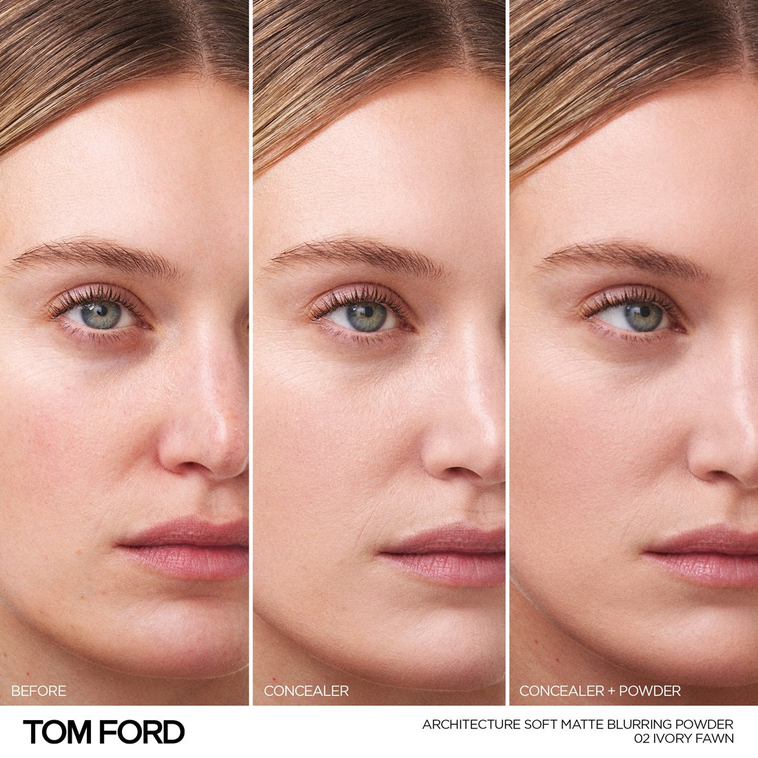 Phấn Phủ TOM FORD Architecture Soft Matte Blurring Powder #02 Ivory Fawn - Kallos Vietnam
