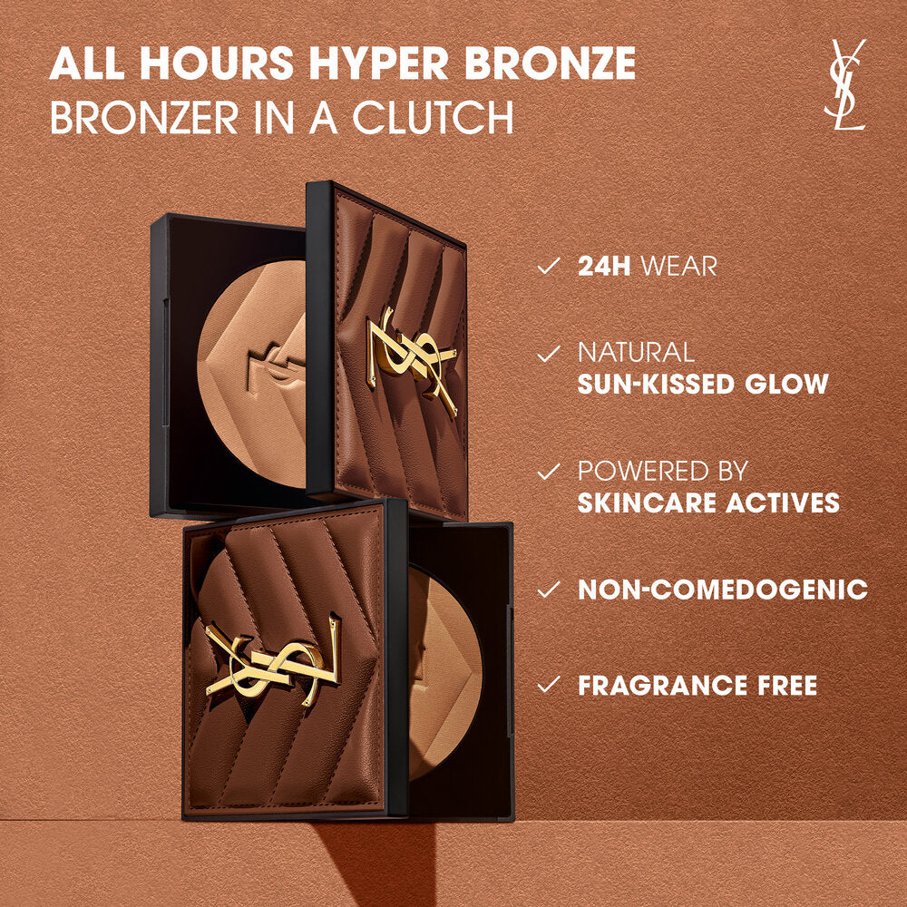 Phấn Tạo Khối YSL All Hours Hyper Bronzer #3 Golden Medina - Kallos Vietnam