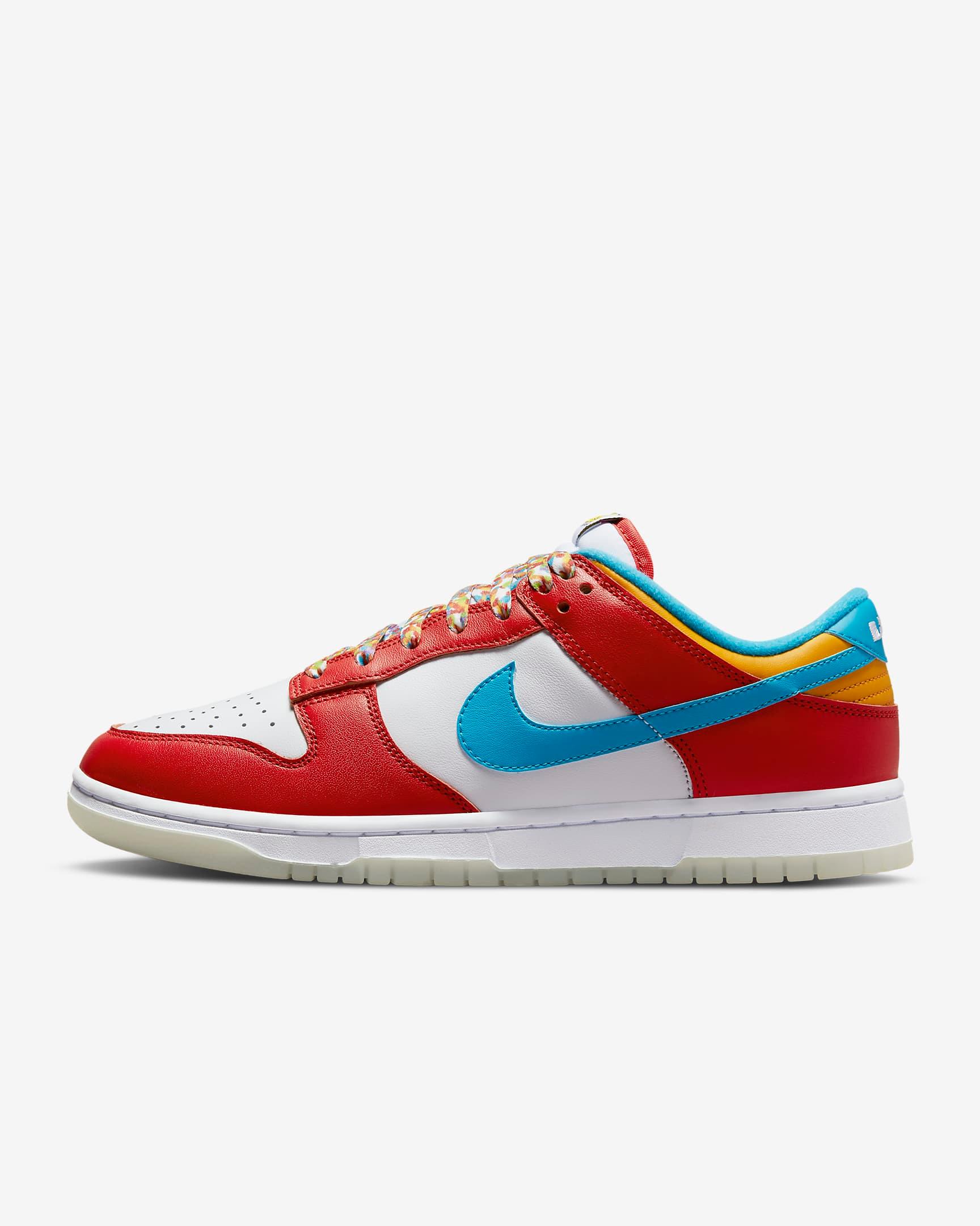 Giày Nike Dunk Low QS Men Shoes #Habanero Red - Kallos Vietnam