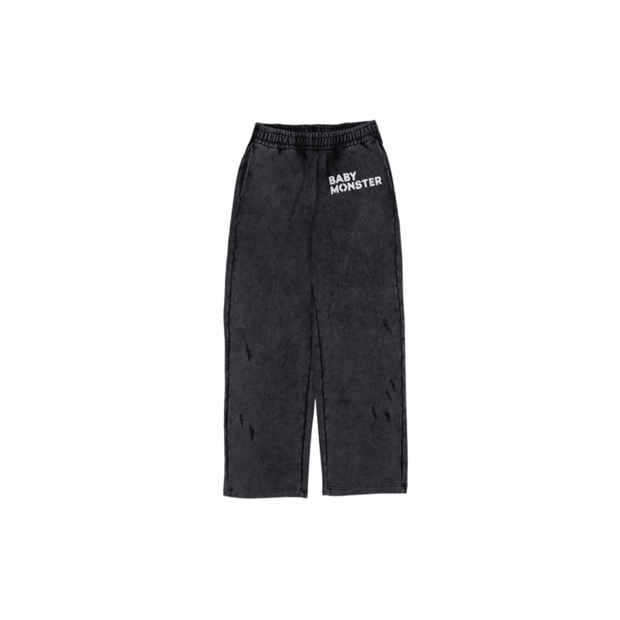Quần BABYMONSTER Sweat 2-Way Pants #Charcoal - Kallos Vietnam