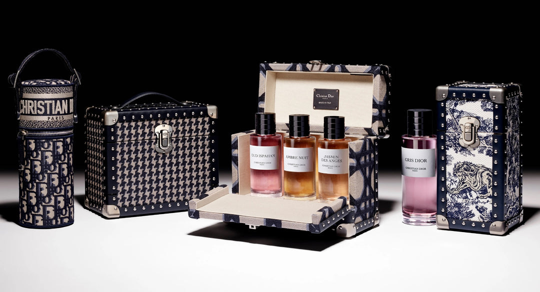 Rương DIOR Esprits De Parfum Couture Fragrance Trunk #Houndstooth