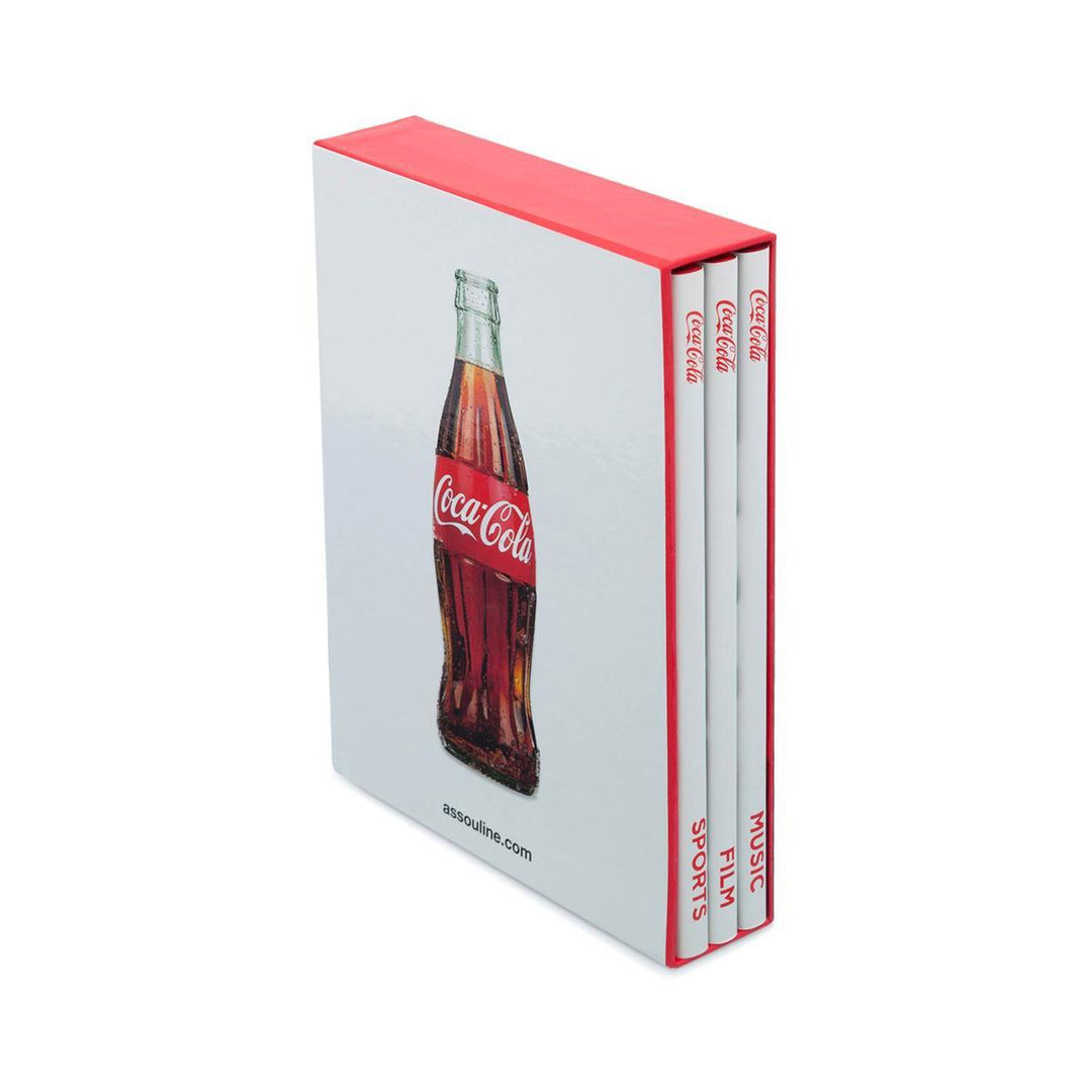 Sách ASSOULINE Coca-Cola: Film, Music, Sports - Slipcase Set