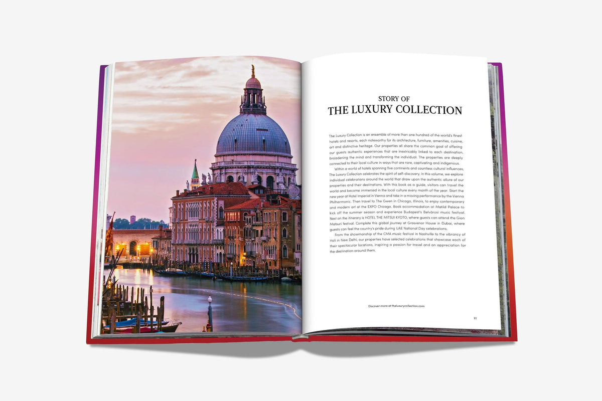 Sách ASSOULINE The Luxury Collection: Extraordinary Celebrations