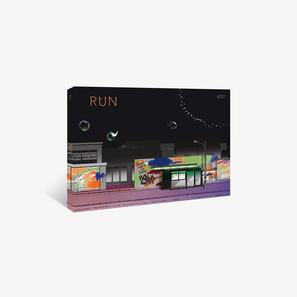 Sách BTS RUN (Graphic Lyrics Vol.4) - Kallos Vietnam