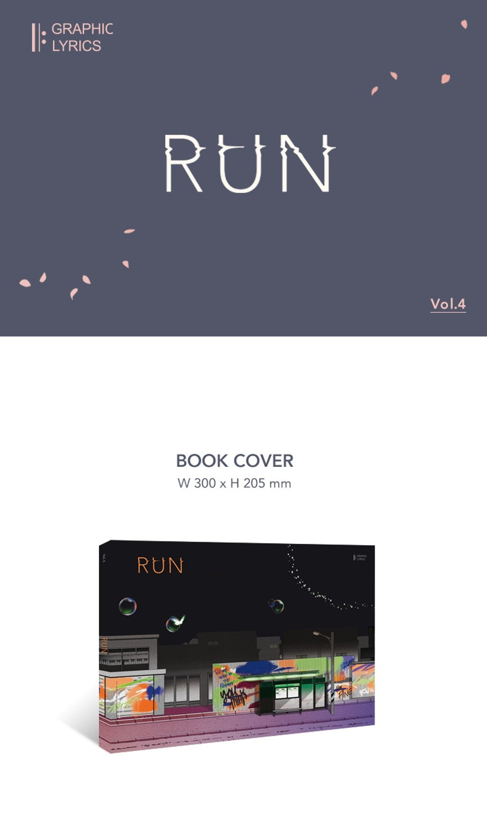 Sách BTS RUN (Graphic Lyrics Vol.4) - Kallos Vietnam