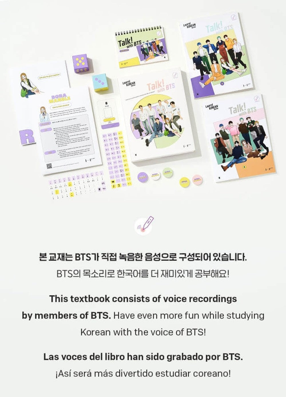 Sách BTS Talk! with BTS - Kallos Vietnam