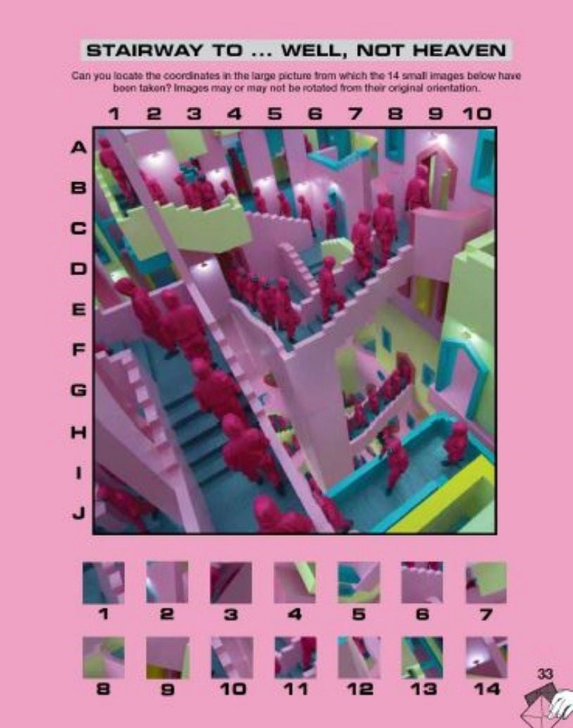 Sách SQUID GAME Book Of Games-Kallos