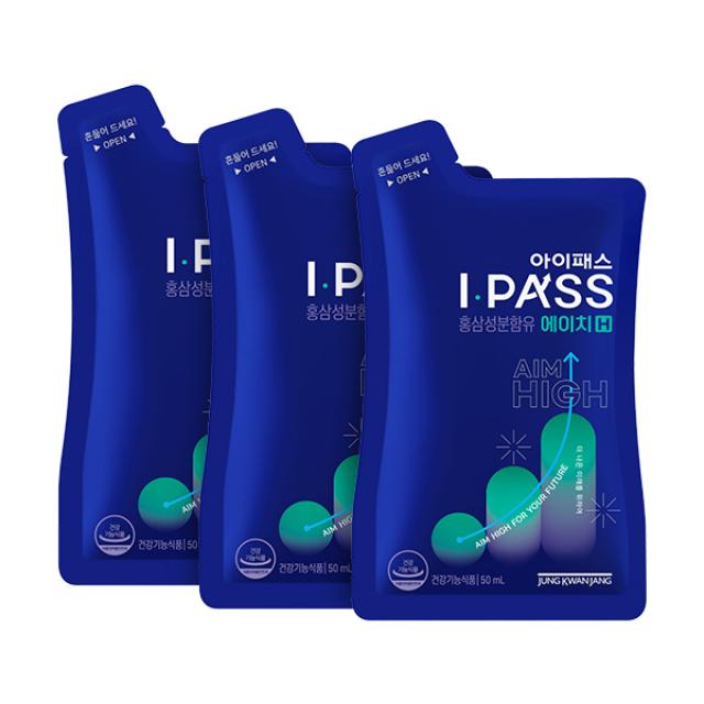 Hồng Sâm iPASS H (50 mL x 3 Packets)