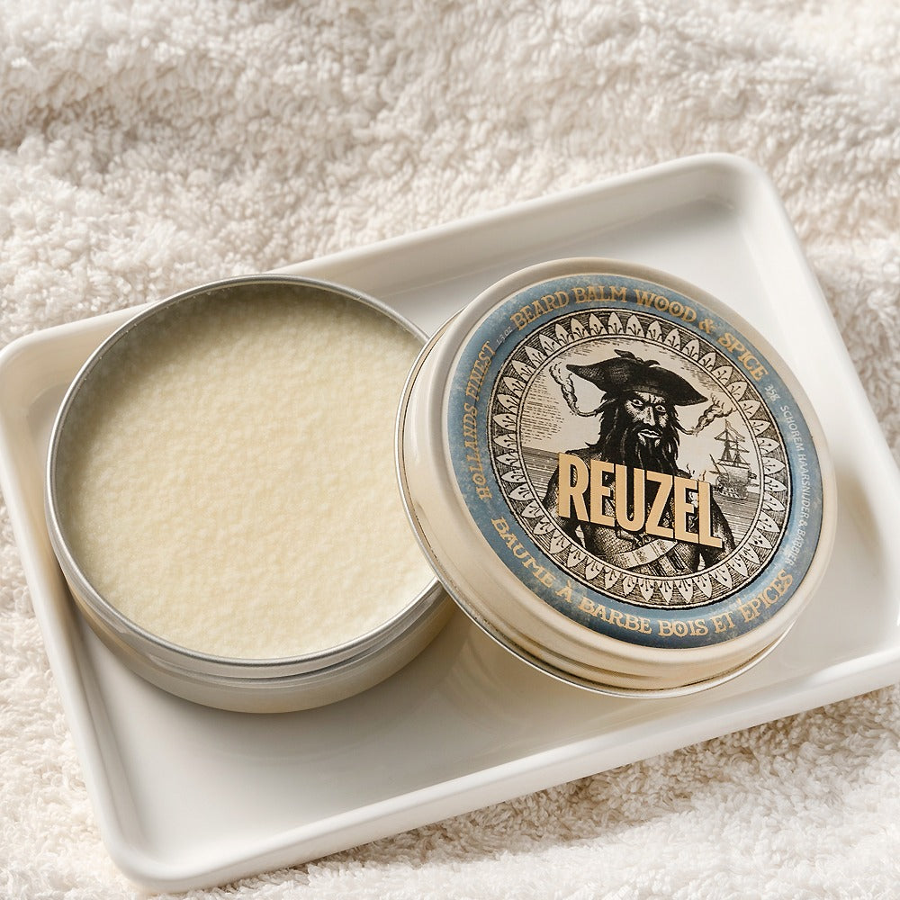 Sáp Dưỡng Râu REUZEL Wood & Spice Beard Balm