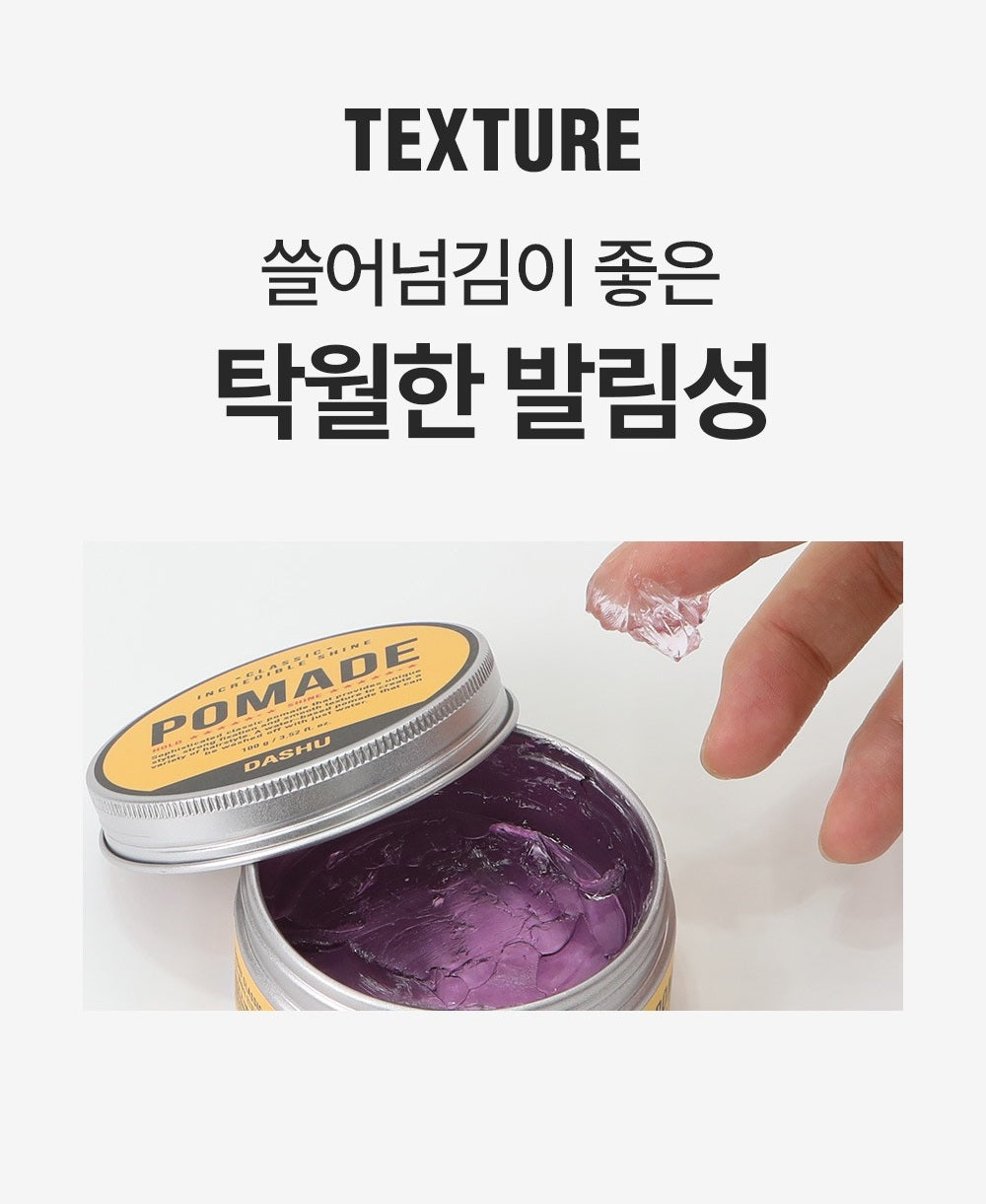 Sáp Vuốt Tóc DASHU Classic Incredible Shine Pomade