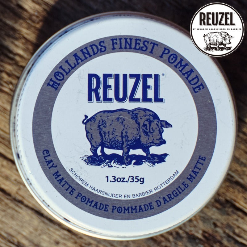 Sáp Vuốt Tóc REUZEL Clay Matte Pomade