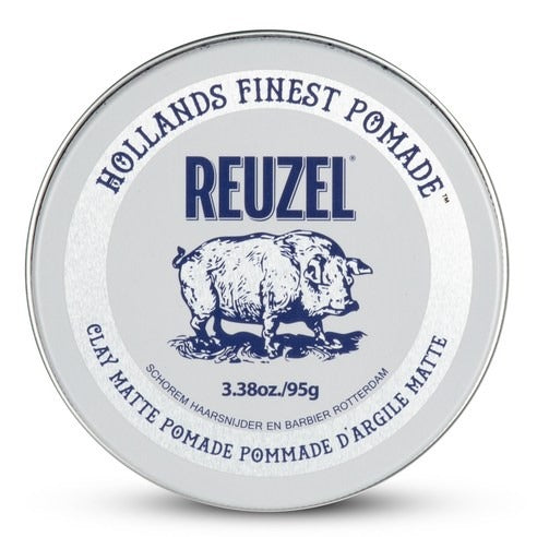 Sáp Vuốt Tóc REUZEL Clay Matte Pomade