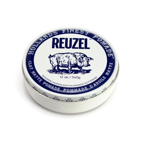 Sáp Vuốt Tóc REUZEL Clay Matte Pomade