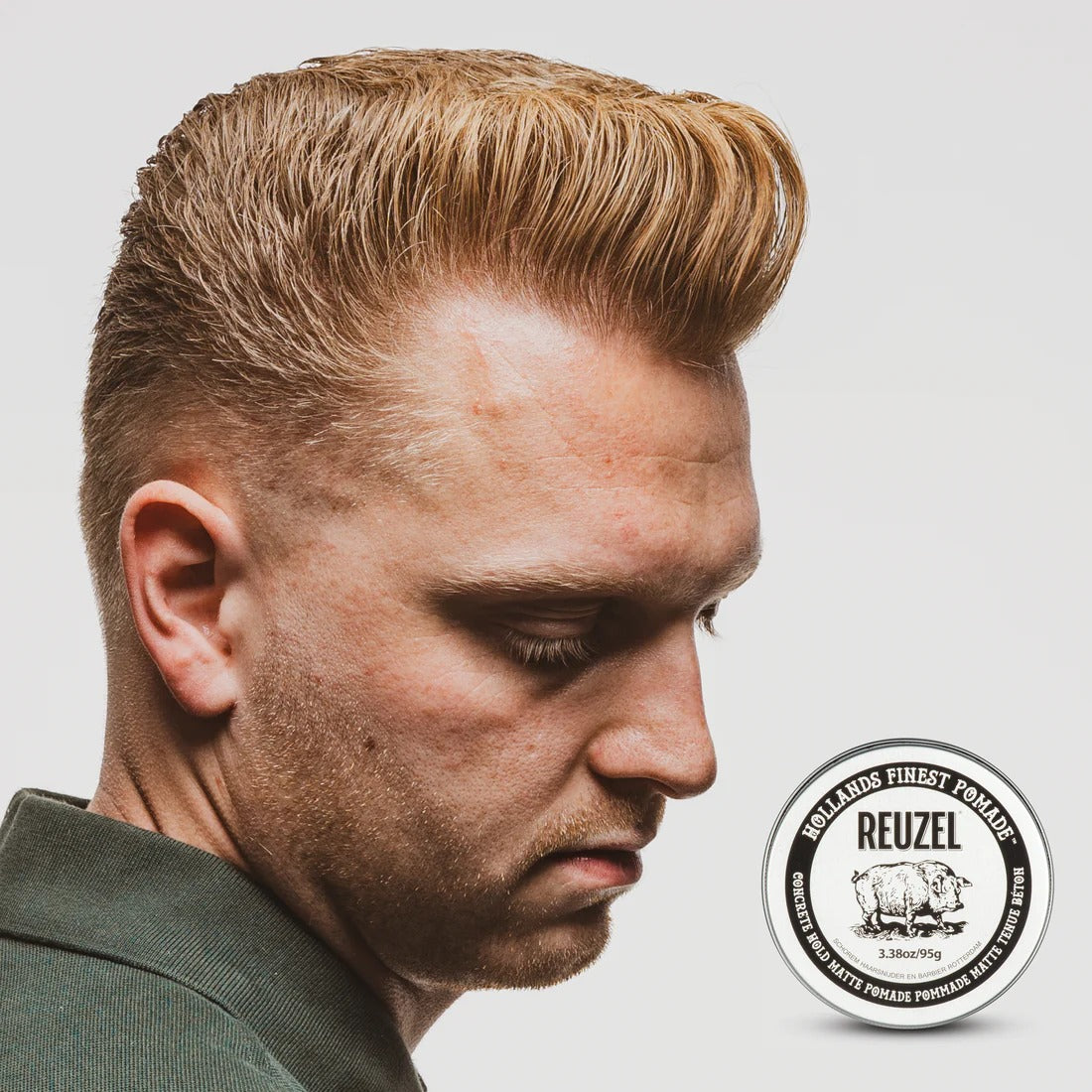 Sáp Vuốt Tóc REUZEL Concrete Hold Matte Pomade