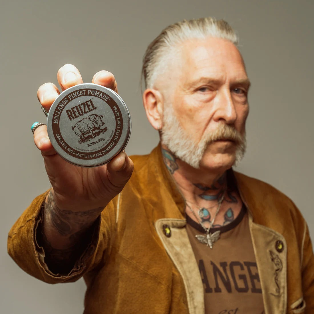Sáp Vuốt Tóc REUZEL Concrete Hold Matte Pomade