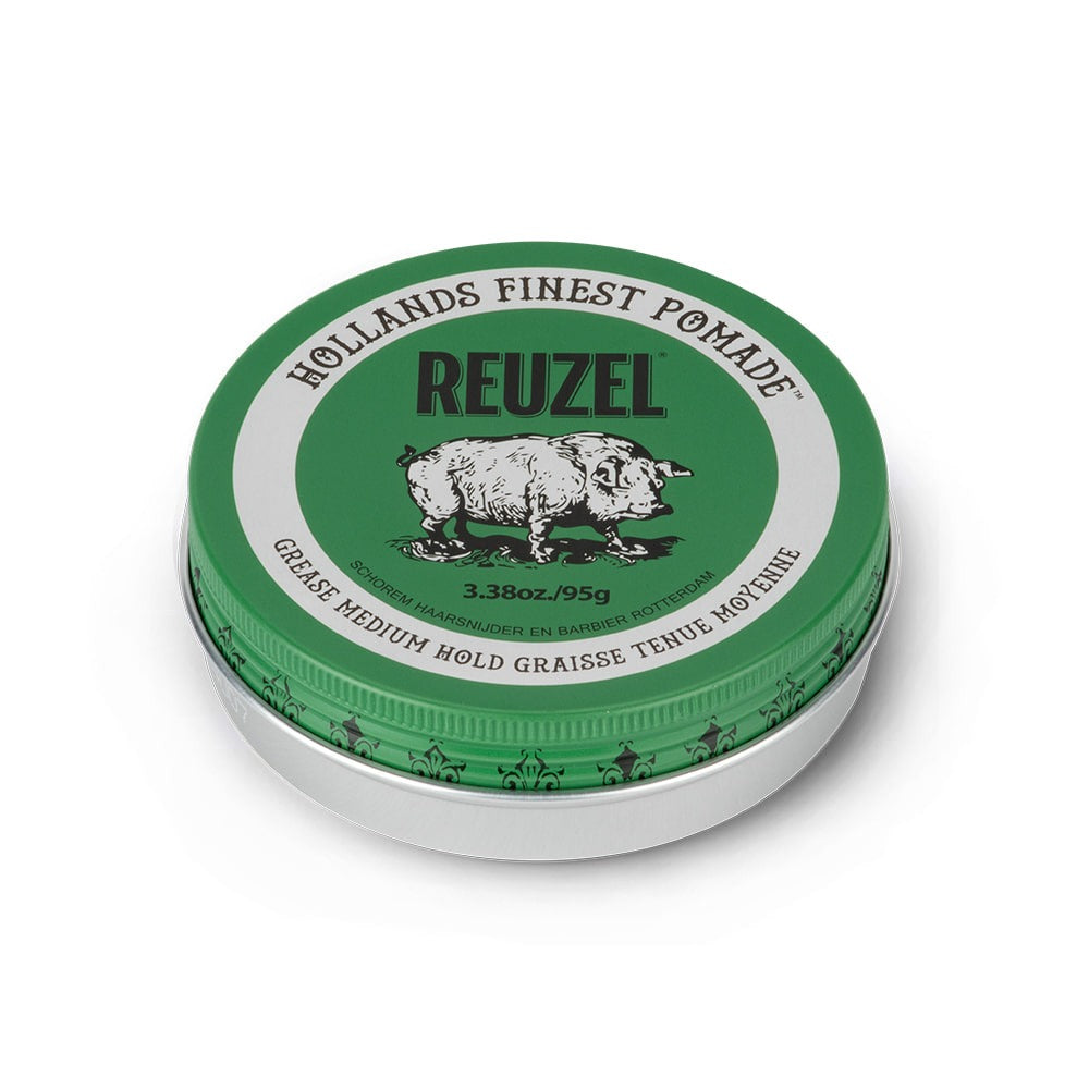 Sáp Vuốt Tóc REUZEL Green Grease Medium Hold Pomade