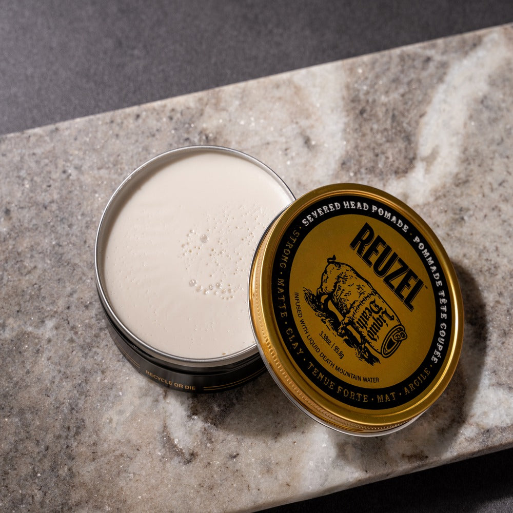 Sáp Vuốt Tóc REUZEL Liquid Death Severed Head Clay Pomade