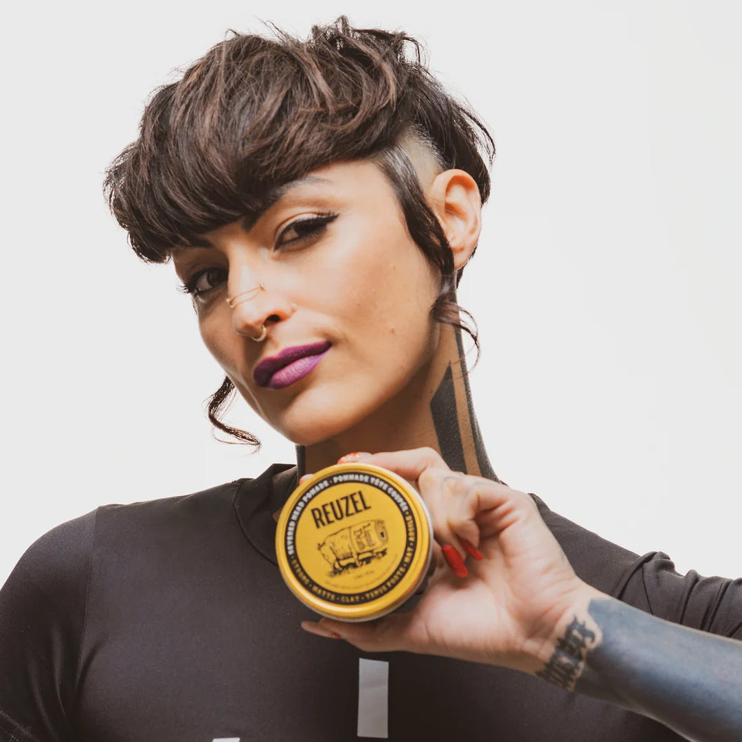 Sáp Vuốt Tóc REUZEL Liquid Death Severed Head Clay Pomade