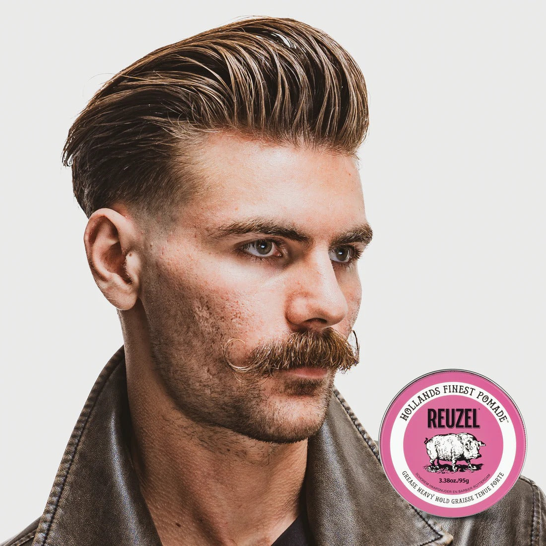 Sáp Vuốt Tóc REUZEL Pink Pomade Grease