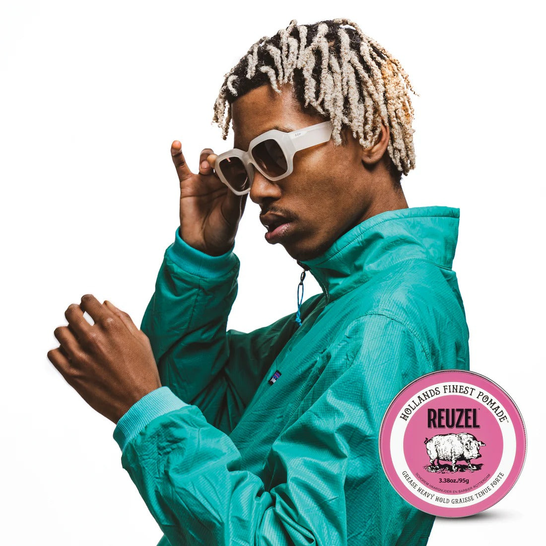 Sáp Vuốt Tóc REUZEL Pink Pomade Grease