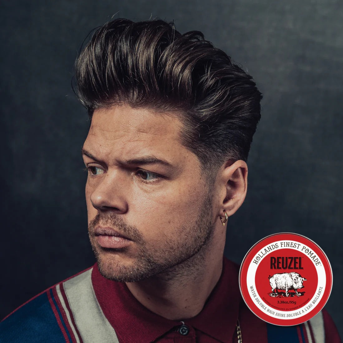 Sáp Vuốt Tóc REUZEL Water Soluble High Shine Red Pomade