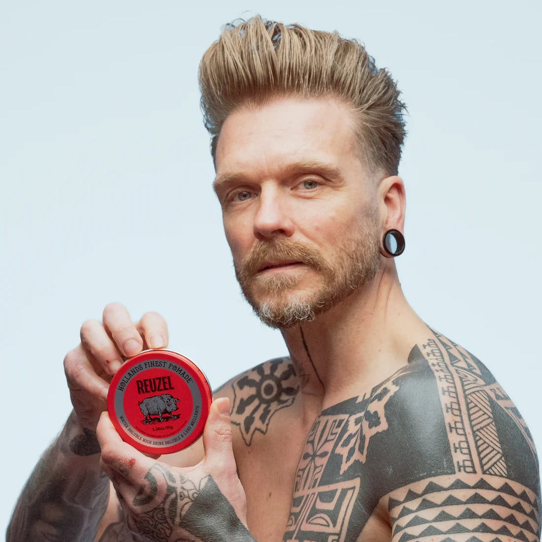 Sáp Vuốt Tóc REUZEL Water Soluble High Shine Red Pomade