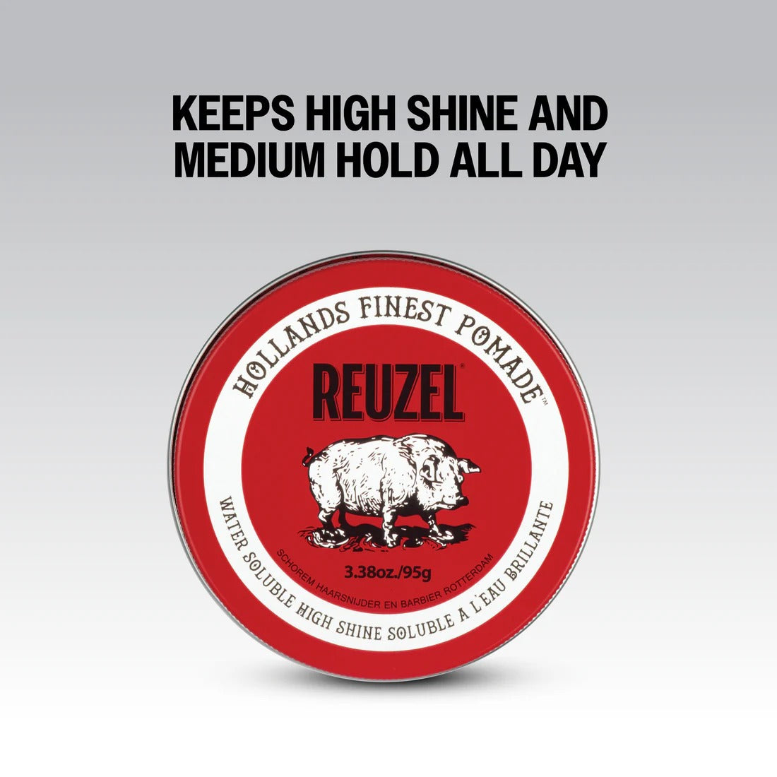 Sáp Vuốt Tóc REUZEL Water Soluble High Shine Red Pomade