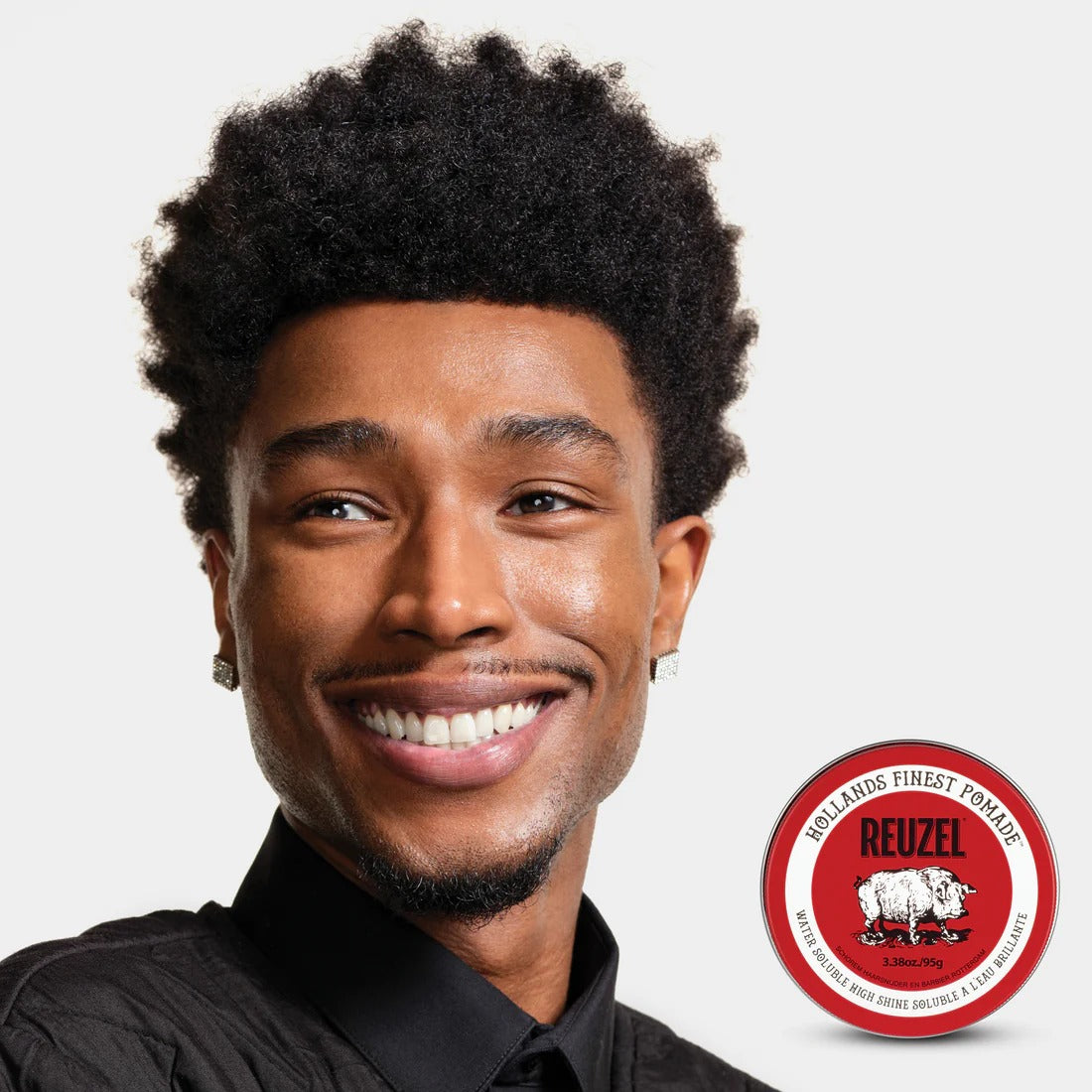 Sáp Vuốt Tóc REUZEL Water Soluble High Shine Red Pomade