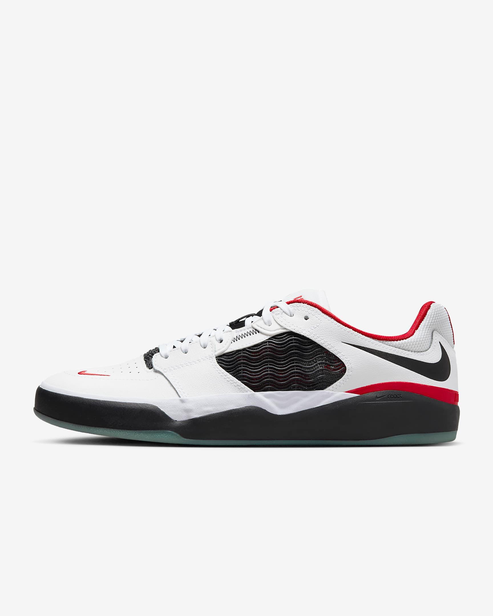 Giày Nike SB Ishod Wair Premium Skate Shoes #White Black - Kallos Vietnam