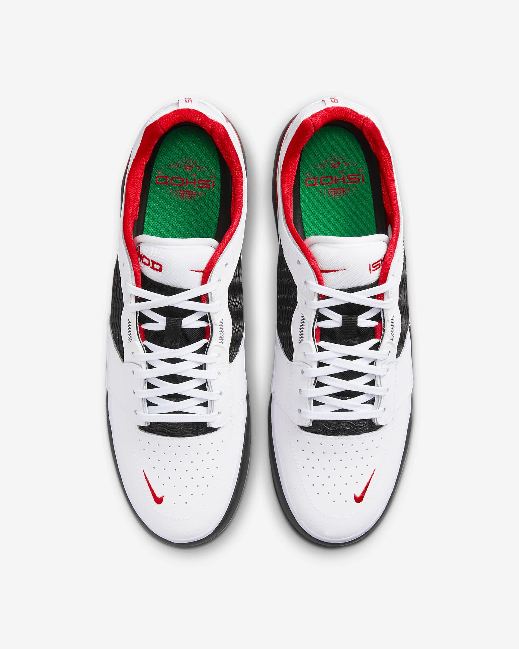 Giày Nike SB Ishod Wair Premium Skate Shoes #White Black - Kallos Vietnam