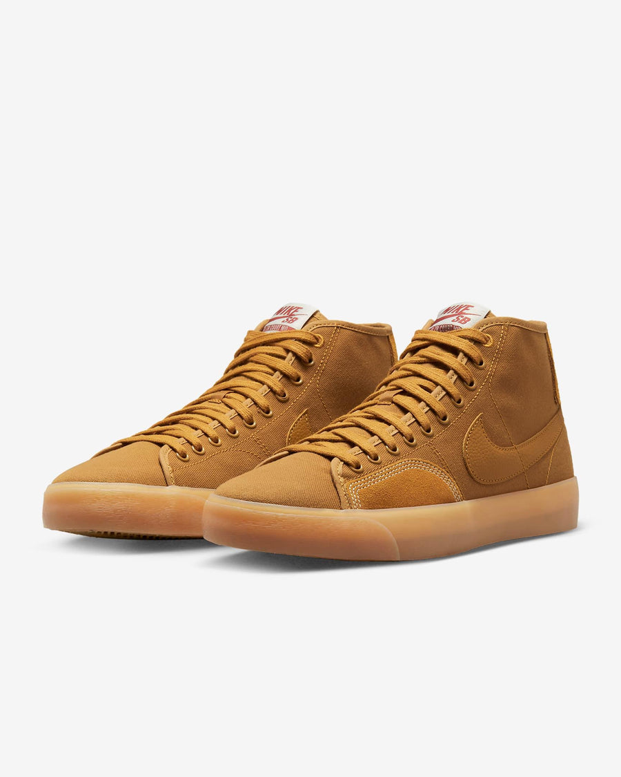 Giày Nike SB Blazer Court Mid Premium Skate Shoes #Desert Ochre - Kallos Vietnam